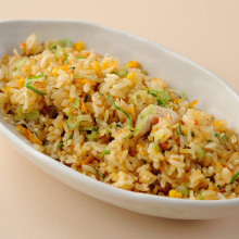 Fried rice with garlic