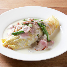 Rice omelet