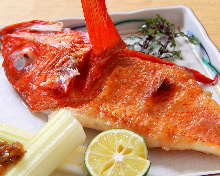 Lightly dried kichiji rockfish