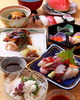 Chef's choice Kaiseki (set of dishes served on an individual tray) 4,750 yen