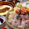 Tetchiri (boiled puffer fish dish) course 6,800 yen