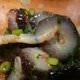Sea slug with ponzu sauce