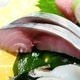 Pickled mackerel sashimi