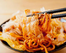 Pork yakisoba