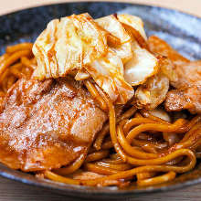 Yakisoba noodles