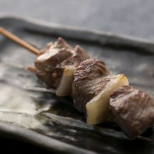 Wagyu beef skewer