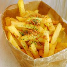 Garlic flavored french fries