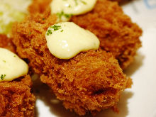 Deep-fried oysters