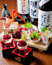 Assorted sashimi, 10 kinds