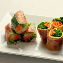 Goi cuon (fresh spring rolls)