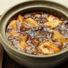 Spicy tofu and ground meat