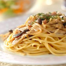 Pasta with mushrooms