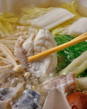 Boiled pufferfish