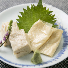 Edible Raw yuba (tofu skin)