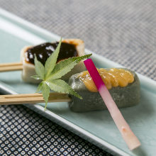 Nama-fu dengaku(fresh gluten cake)