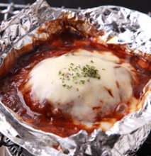 Stewed hamburg steak