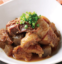 Simmered beef tendon