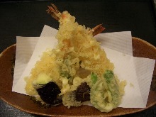 Assorted tempura