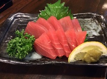 Bluefin tuna sashimi