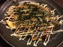 Kansai-style okonomiyaki