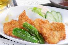 Fried blowfish