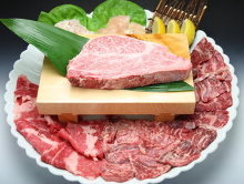 Marbled meat yakiniku