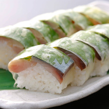 Rod-shaped sushi