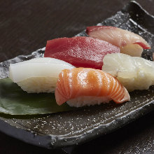 Assorted nigiri sushi