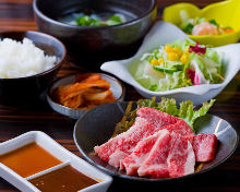 Yakiniku set meal