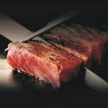 Beef loin steak