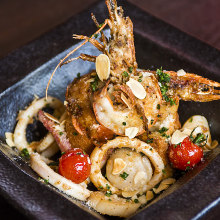 Grilled with garlic butter