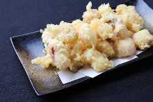 Octopus tempura