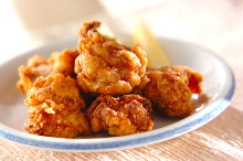 Fried thigh meat