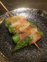 Asparagus pork roll