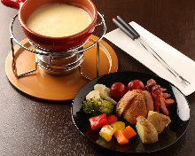 Cheese fondue Cheese fondue
