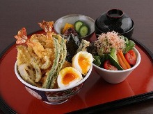 Tempura rice bowl