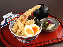 Tempura rice bowl