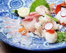 Assorted sashimi, 3 kinds