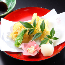 Assorted tempura