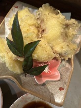Octopus tempura