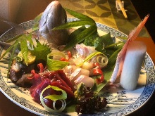 Assorted sashimi, 5 kinds