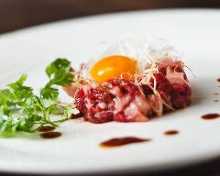 Horse meat tartare