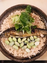 Kamameshi (pot rice)