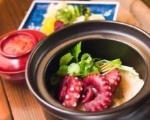 Kamameshi (pot rice)