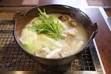 Chicken collagen hotpot