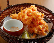 Tempura fritters