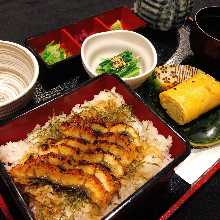 Eel meal set