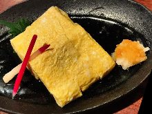 Japanese-style rolled omelet