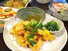 Chicken tempura