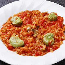 Chicken rice (seasoned with ketchup)